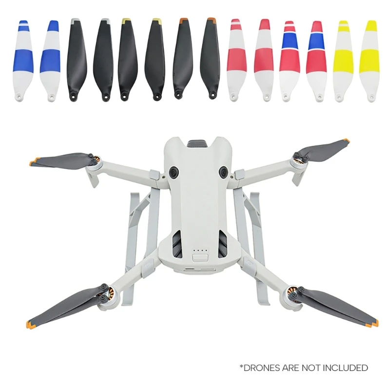 

8Pieces Propellers with Screws Quick Release Props for Mini 4 Accessories DXAC