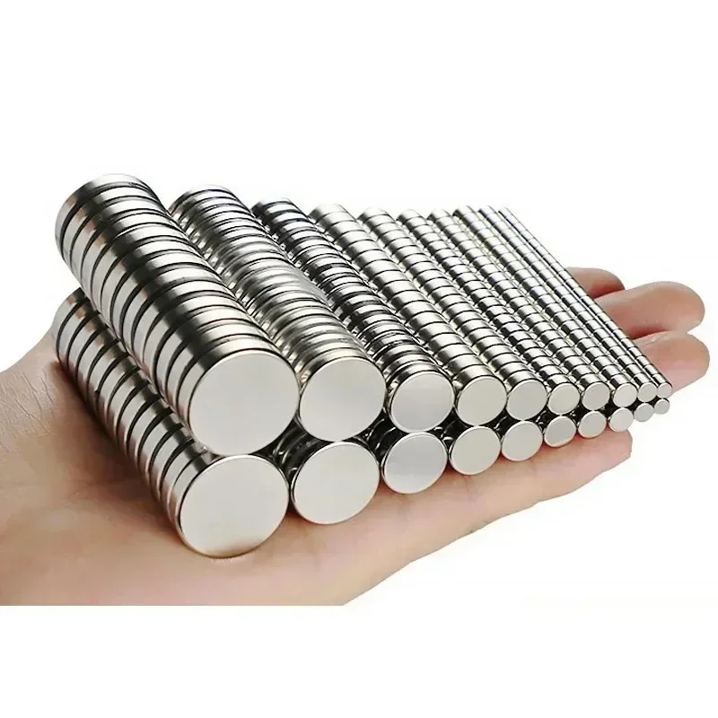 Round Magnets Small Strong Magnetic Neodymium Mini Column for Whiteboard Fridge Powerful Durable Multi-purpose DIY Crafts