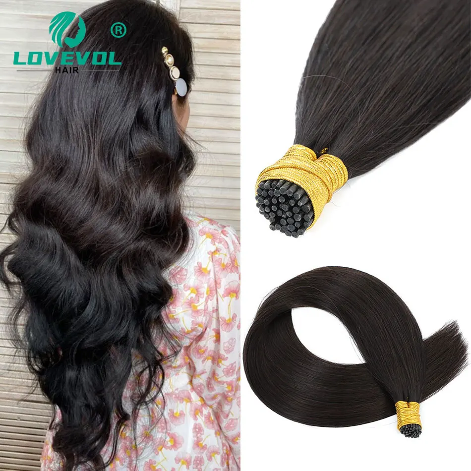 Cheratina Hair I Tip Hair Extensions Capelli Umani Pre Bonded I Tip Fusion Hair Extensions Straight I Tip Remy Human Hair 12 "-26"