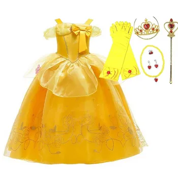 Girls Floral Princess Dress 1