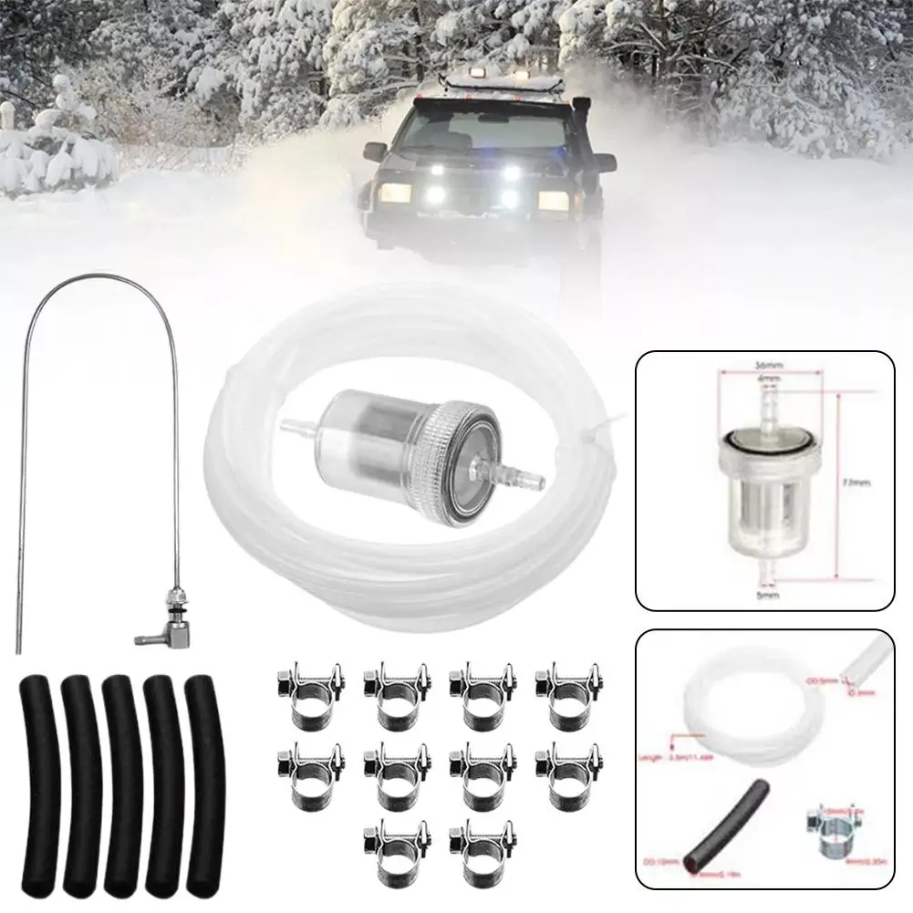 Fuel Tank Standpipe Kit Car Parking Heater Tube Fuel Tank Sender Pipe Pick Up Hose Kit For Webasto Eberspacher Diesel Heater Oil Extractor Set