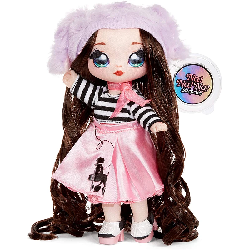 MGA Entertainment Na! Na! Na! Surprise 2-in-1 Fashion Doll & Plush Pom with  Confetti Balloon Unboxing, Multicolor (Styles May Vary)