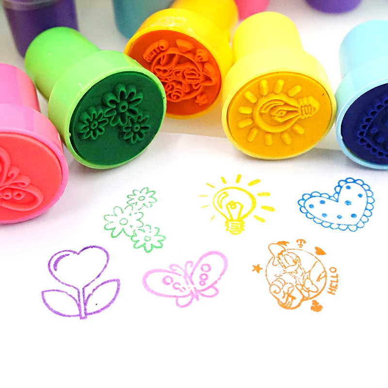 36PCS Self-inking Stamps Kids Birthday Party  Favors for Birthday Giveaways Gift Toys Boy Girl Goodie Bag Pinata Fillers