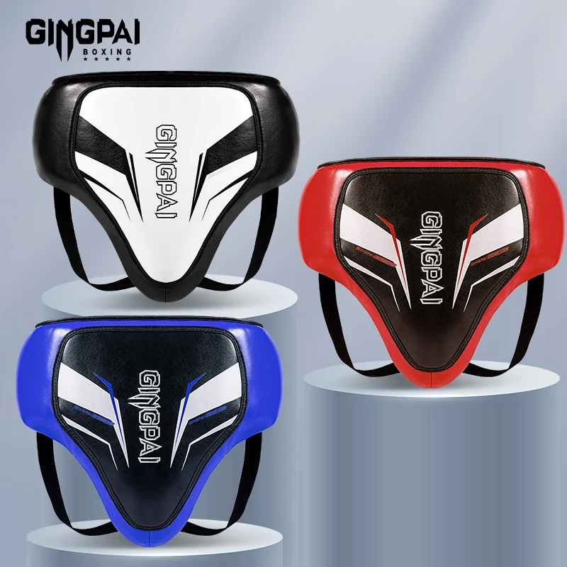 High quality Adult Male Sanda Crotch Guard Protector Taekwondo MMA Groin Protector Kick Boxing Protection Guard karat Jockstrap