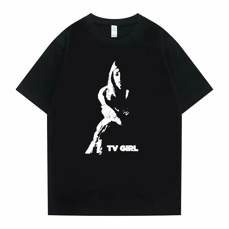 

Tv Girl Graphic Tee Shirt The Night In Question Tshirt Harajuku French Exit Album T-shirts Male Casual Tees Fashion Unisex Tops