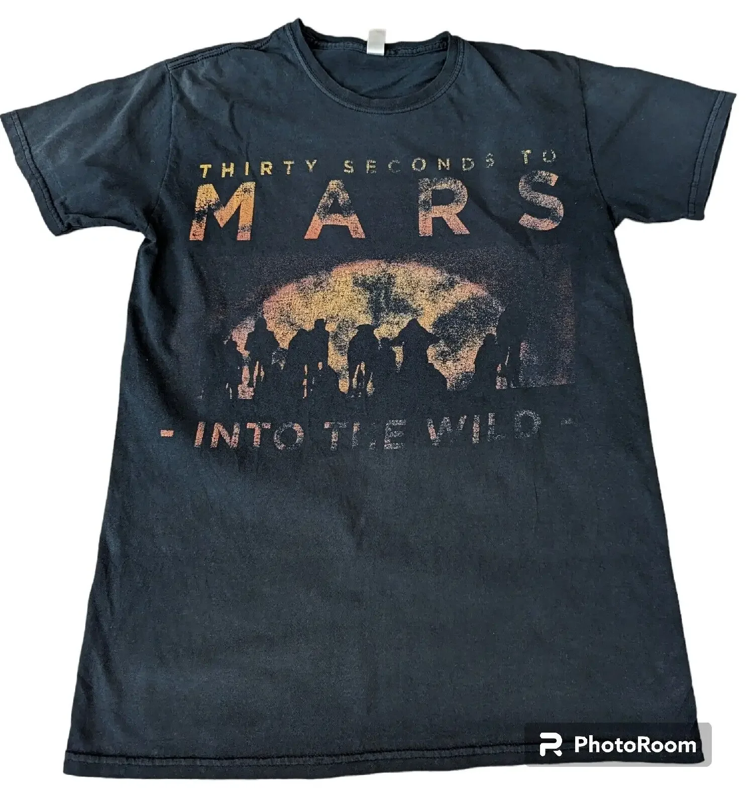 

Thirty Seconds To Mars Into The Wild World Tour T-shirt 2005/06 Black Medium