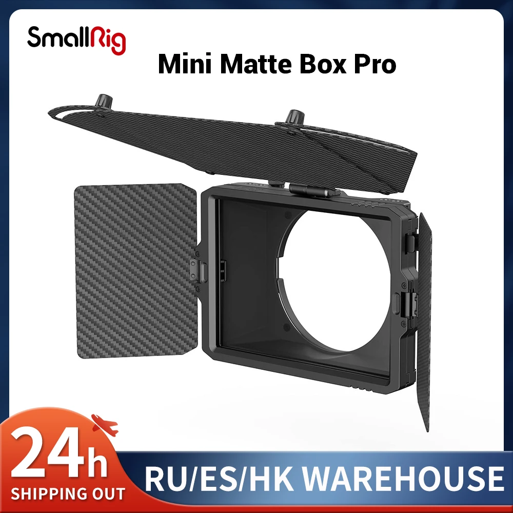 Smallrig Mini Matte Box Pro Per Fotocamere Dslr Mirrorless Per Prevenire La Luce Solare Con Parasole Con Bandiera Laterale Superiore Per Sony Bmpcc 36
