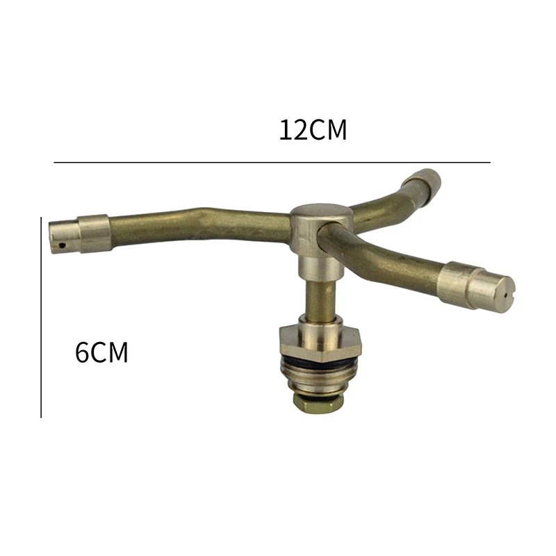 360 Degree Automatic Garden Sprinklers Watering Grass Lawn Rotary Nozzle Rotating Water Sprinkler System Garden Supplies