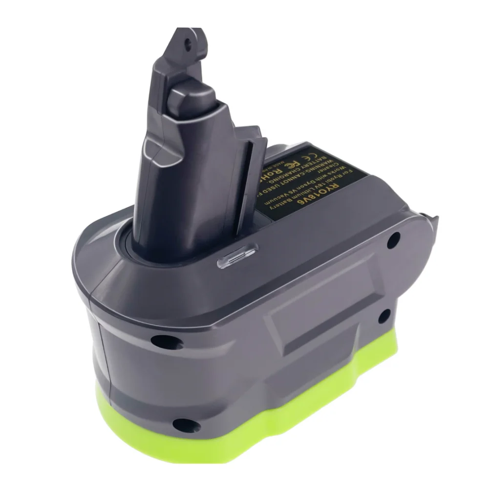 

Converter Battery Adapter Handheld Replacement Vacuum Accessories Battery Powered For Ryobi 18V V7/V8 To V7/V8