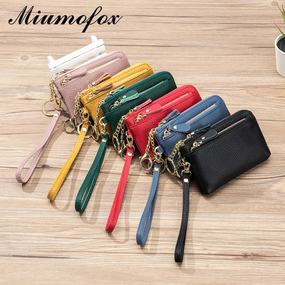 Zero wallet leather contracted multifunctional hand zero wallet mini hand bag