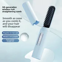 Wireless Hair Straightening Comb – 5th Generation Ionic Styling Tool