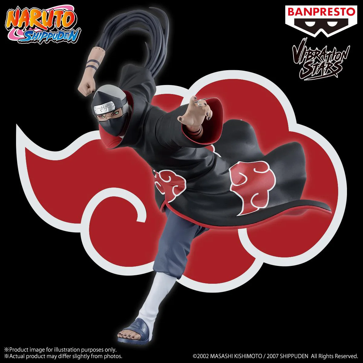 Original Banpresto NARUTO VIBRATION STARS Kakuzu PVC Anime