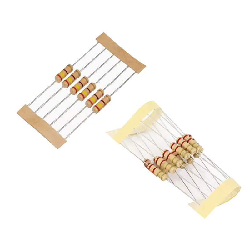 Carbon Film Resistor 100pcs/lot 2.2R 10R 22R 47R 51R 100R 150R 470R 1K 4.7K 10K 47K 1 2.2 10 22 47 51 100 150 470 1W 5% 1R ~ 1M