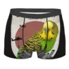 Budgiezilla Budgie Budgerigar Parakeet Parrot Giant Monster Men Boxer Briefs Underwear Highly Breathable Birthday Gifts 1