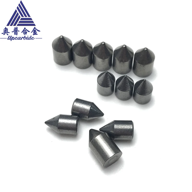 zhuzhou cemented alloy diameter 4/4.6/3.0mm and length 7mm 89.5hra carbide tips