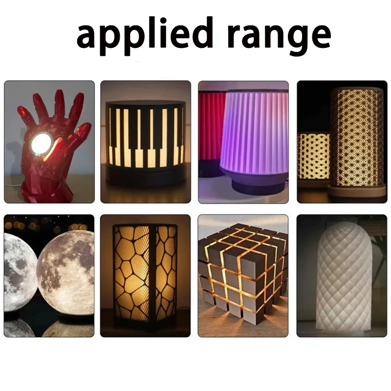 밤부랩 LED 램프 키트 001 DIY 모델 (3D 프린팅 부품 제외) 초박형 8mm USB DC5V 3W 표면 장착 미니 LED 스포트라이트