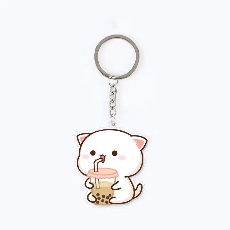 Mitao Cat Acrylic Keychain