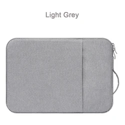 Waterproof Zipper Pouch Handbag and Tablet Liner Case for S9 FE 10.9 inch (Light Grey)
