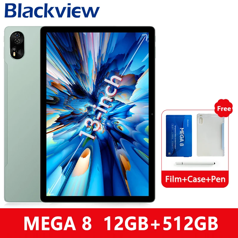 World premiere】Blackview MEGA 8 Tablet 13 inch FHD+ 90Hz