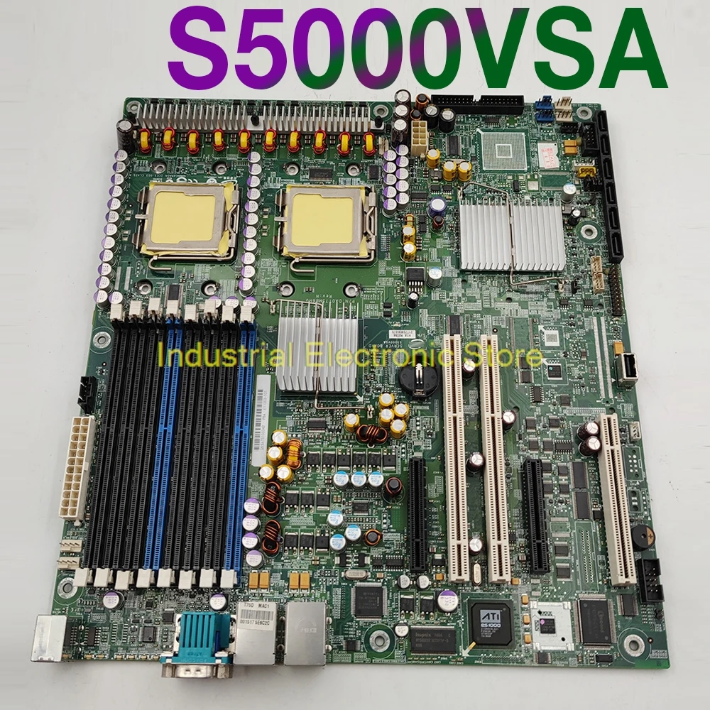 

Материнская плата S5000VSA для сервера Intel 771 DDR2 ЕАТС