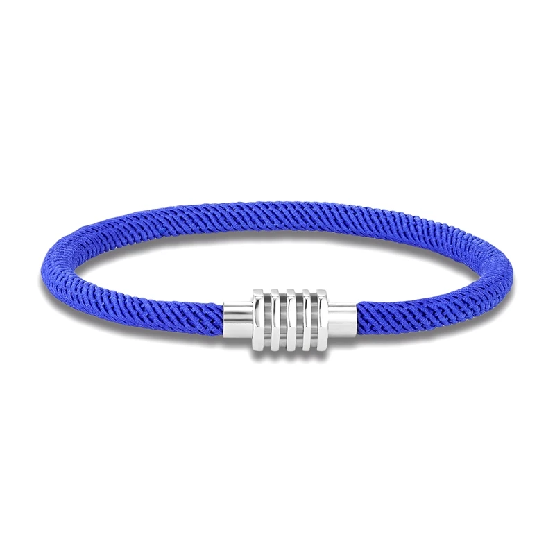 MKENDN Männer Frauen Edelstahl Magnetschnalle 100 % wasserdicht Schnur Seil Wickelarmband Unisex handgefertigtes Surfer Strand Armband – Detail 11