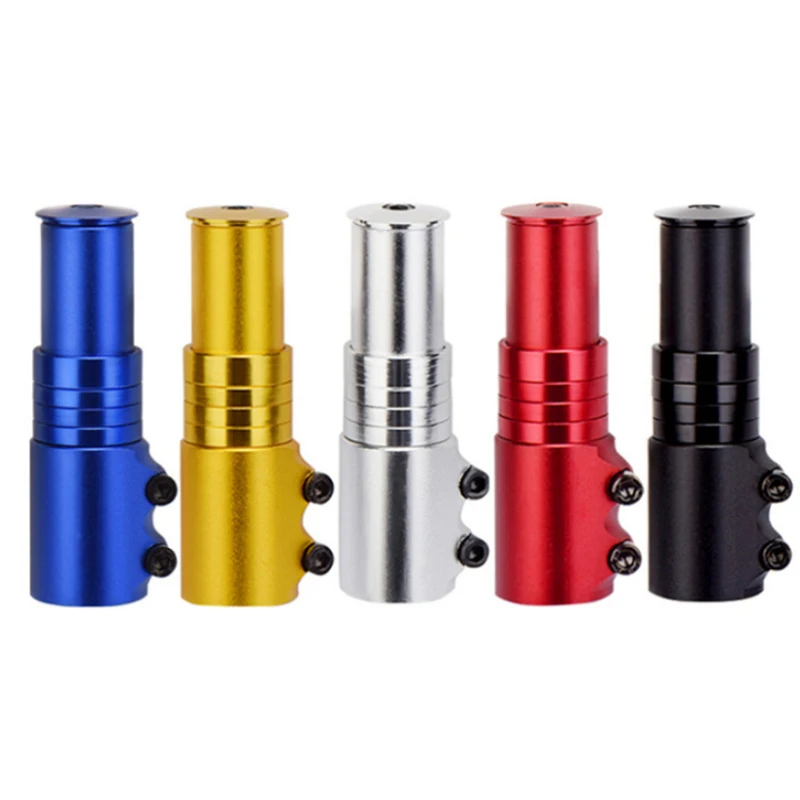 Bicycle Handlebar Extender 120mm Bike Stem Increased MTB Fork Stem Rise Up Extension Adapter Bicycle Accessories