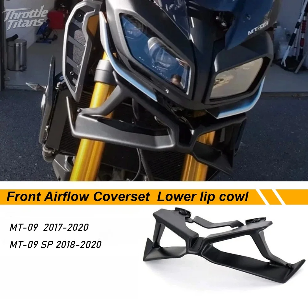 Ailette Aérodynamique Avant Yamaha MT-09 MT09 SP 2017-2020 - Spoiler ABS Moto