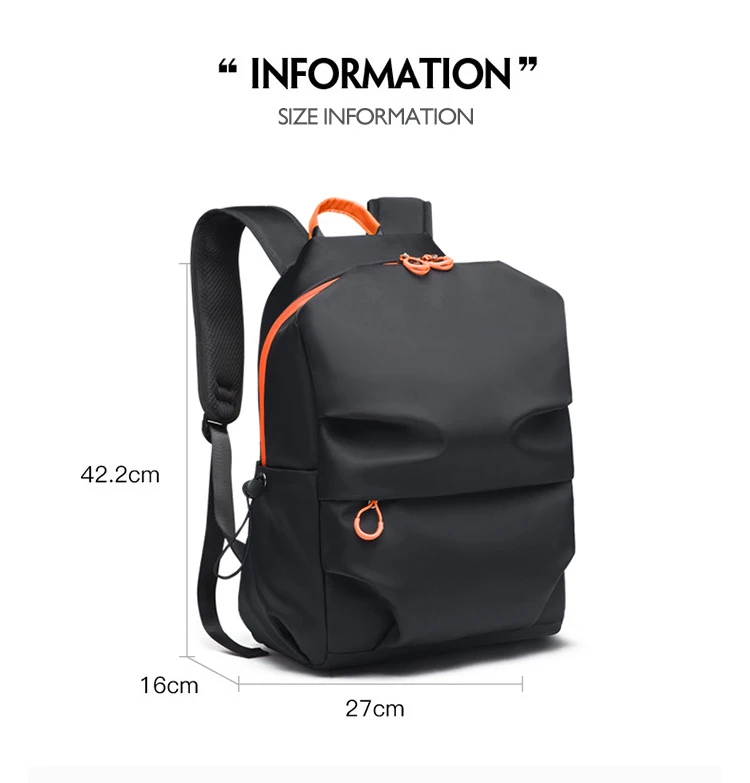 2024 New Fashion School Bags Men's Multifunction USB Waterproof Laptop Backpacks For Teenager Women Luxury Travel Male Mochila