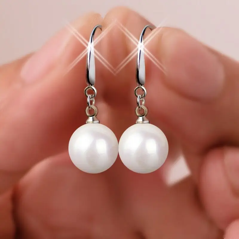 Pearl Earrings Drop Earrings Long Earrings