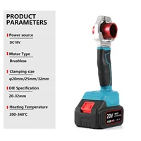 Cordless PE/PPR Water Pipe Machine Melter Plastic Welding Machine Melting Soldering Device Rechargeable Hot Melt Machine 2