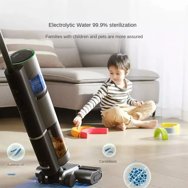 Dreame Tech H12 PRO Wet Dry Vacuum Cleaner, Smart Floor Cleaner Cordless  Vacuum and Mop for Hard Floors, with Hot Air Drying