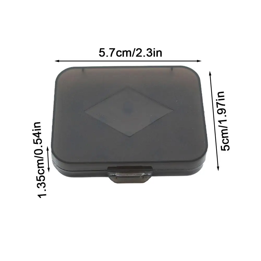 Transparent Silicone Eartip Storage Box For Memory Foam Eartips