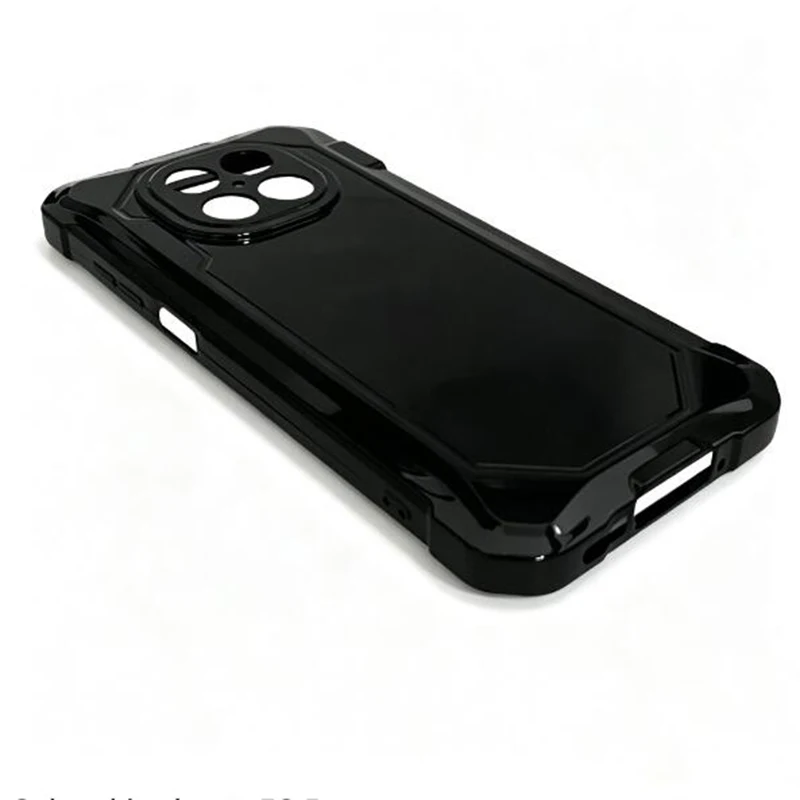 Black Transparent Soft TPU Protective Phone Case