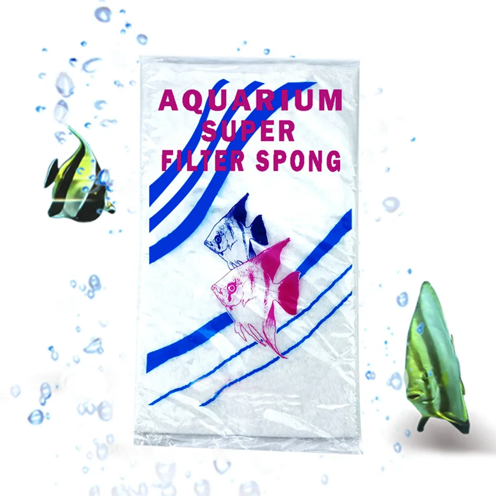 40X60 Superfine Aquarium Filter Sponge Filtro Biochimico Superdensity Acquario Fish Tank Bio Cotton Filtro Aquario Sponge