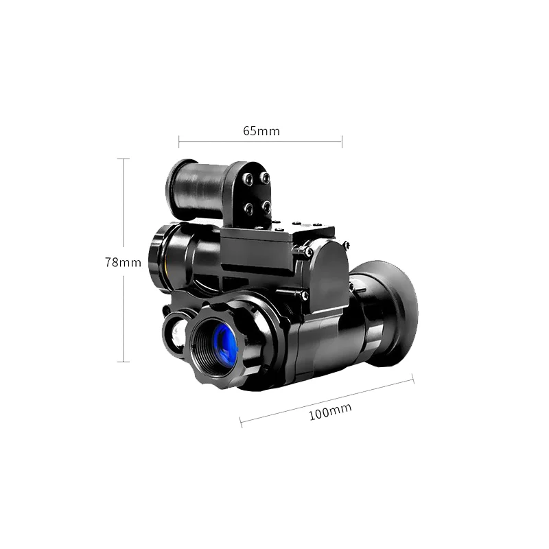 Gafas militares de visión nocturna con imagen HD de 2 Generación,  binoculares de visión nocturna IR tipo casco, Lentes opcionales  personalizadas - AliExpress