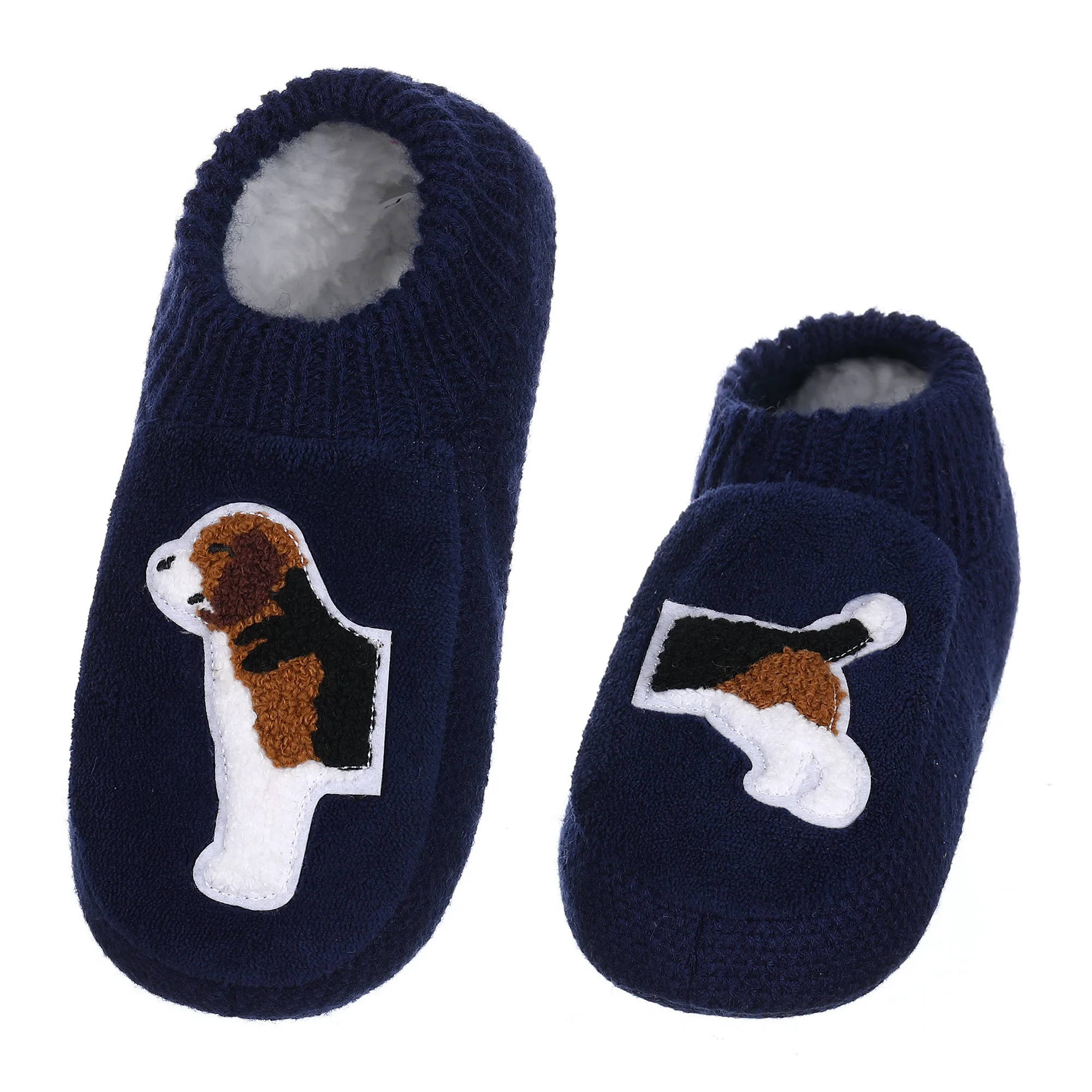 Ladies Fur or Knitted Animal Design Slipper Socks with Grip – Dynergy