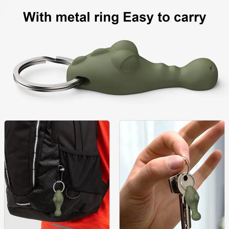 Cute Cartoon Crocodile SIM Card Key Pin Eject Tool Removal Tool Needles Opener SIM Card Tray Pin SIM Tray Ejector Case Key Chain - Image 5