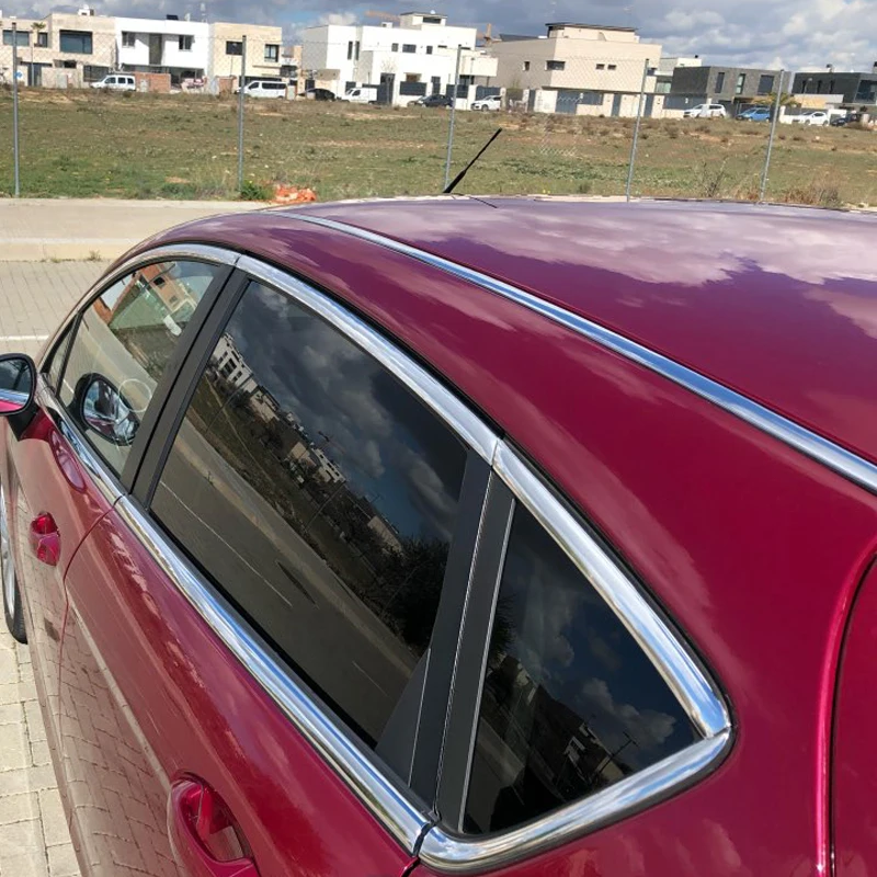 Nastro Adesivo Cromato Auto 8mm X 5m - Nero, Per Decorazione E Protezione Carrozzeria - Foto 11