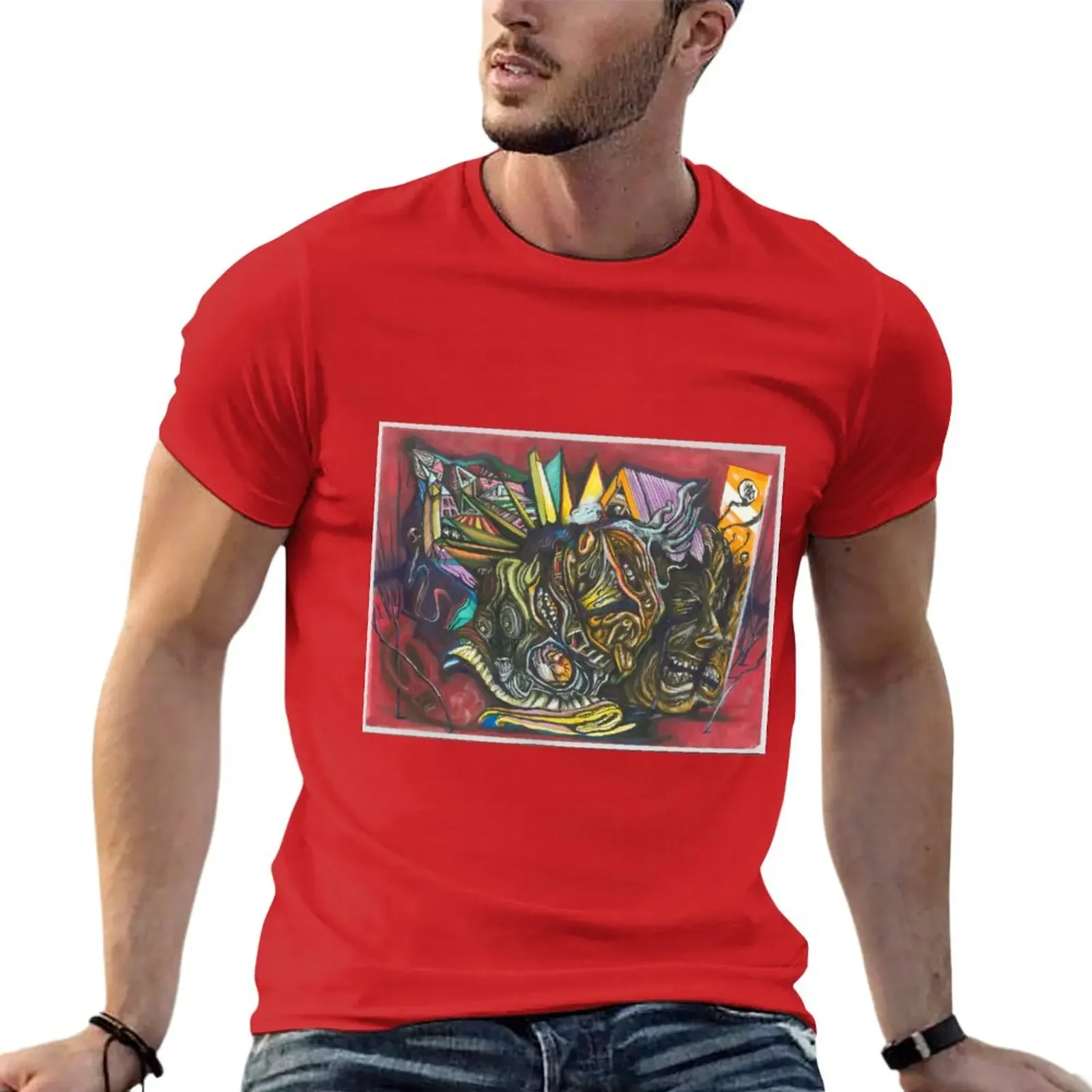 

Reflection T-Shirt heavyweights Short sleeve tee men clothing
