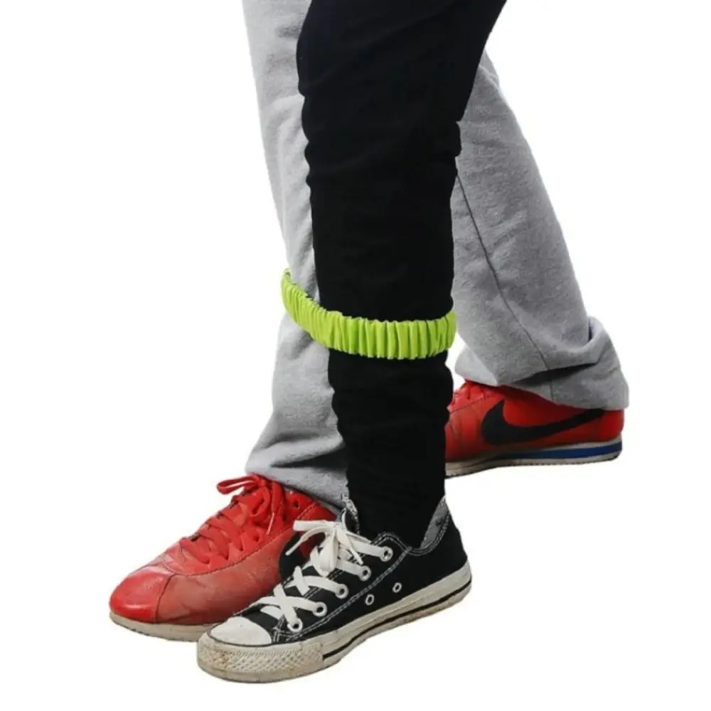 2 Person 3 Foot Group Game Elastic Puttee Multi Person Solid Color Sports Game Pros Parent-child Game Elastic Strap Sports