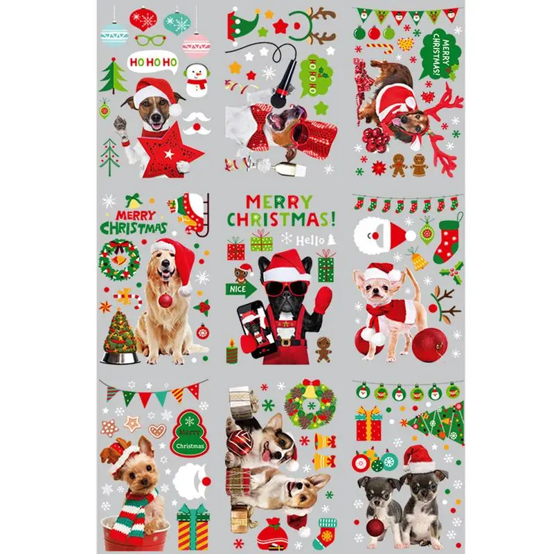 

Наклейки на окна, 9 листов