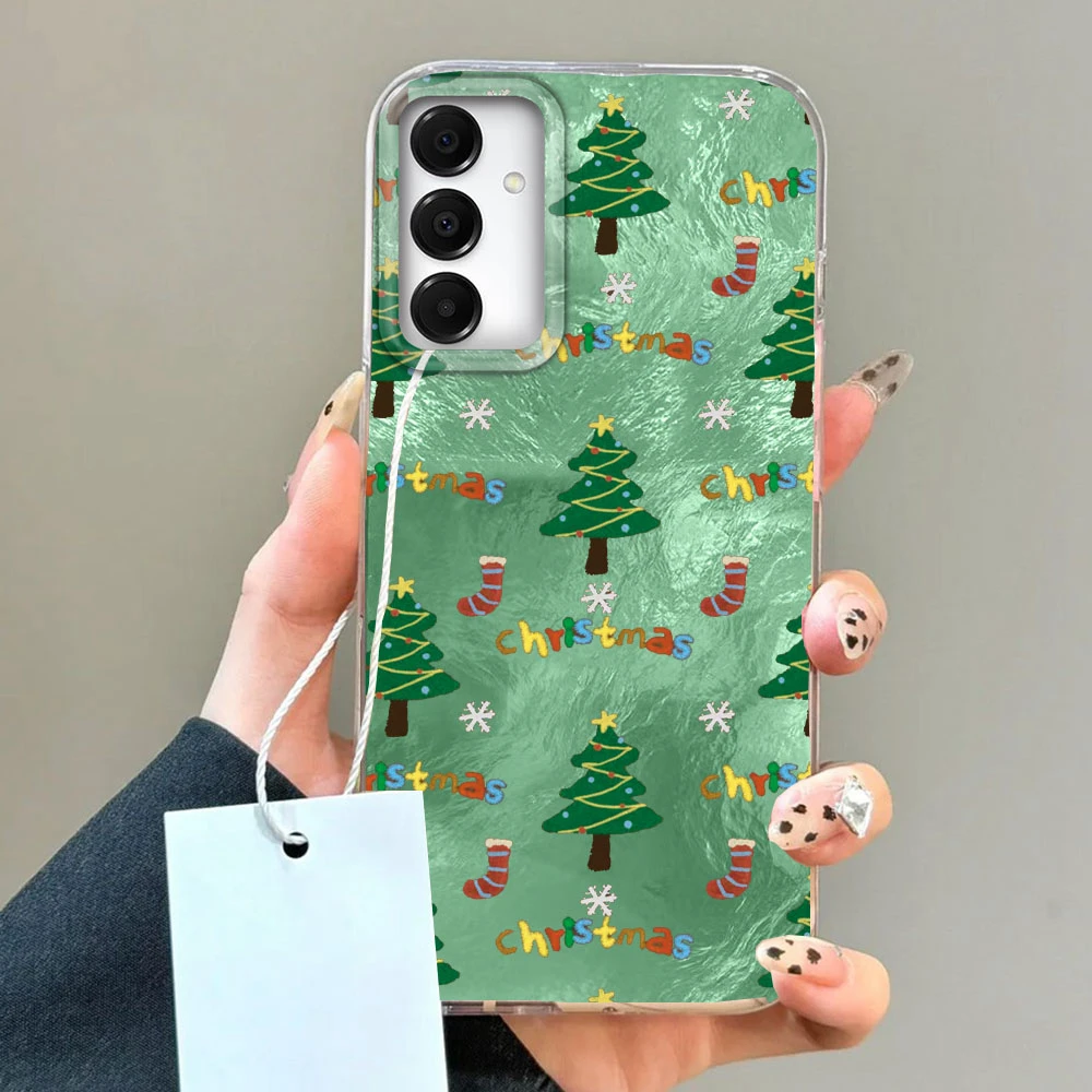 Festive Christmas Tree Pattern Phone Case Cover