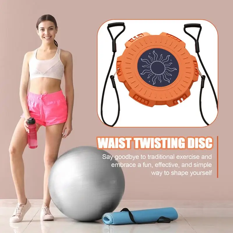 Twist Workout Board Fitness Balance Board Core Twist With Tension Rope And Magnet Workout Machine For Gym Fat Loss