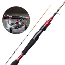 High-quality 2 Sections Adjustable Length Raft Fishing Rod Titanium Alloy Soft Tip Ice Fishing Pole Boat Fishing Rod