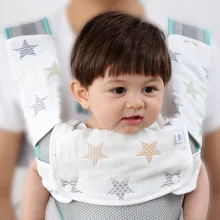 

Baby Carrier Bibs Newborn Sears Back Carrier Anti-bite Towel Six Layers Cotton Yarn Baby Bibs New Newborn Carrier Accessories