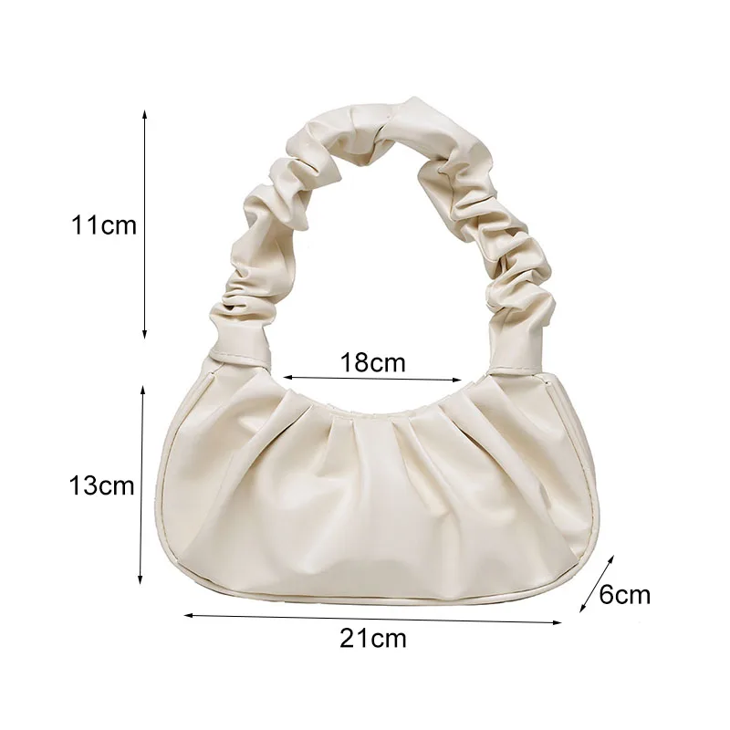 Cloud Pleated Handlebags Designer Handbag Women's Single Crossbody Dumpling Tote Armpit Bag Shopping Shoulder Bags Underarm Bag