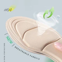 Memory Foam Insoles Women High-heel Shoes Insoles Anti-slip Cutable Insole Comfort Breathable Heel Protection Massage Shoe Pads - Image 3