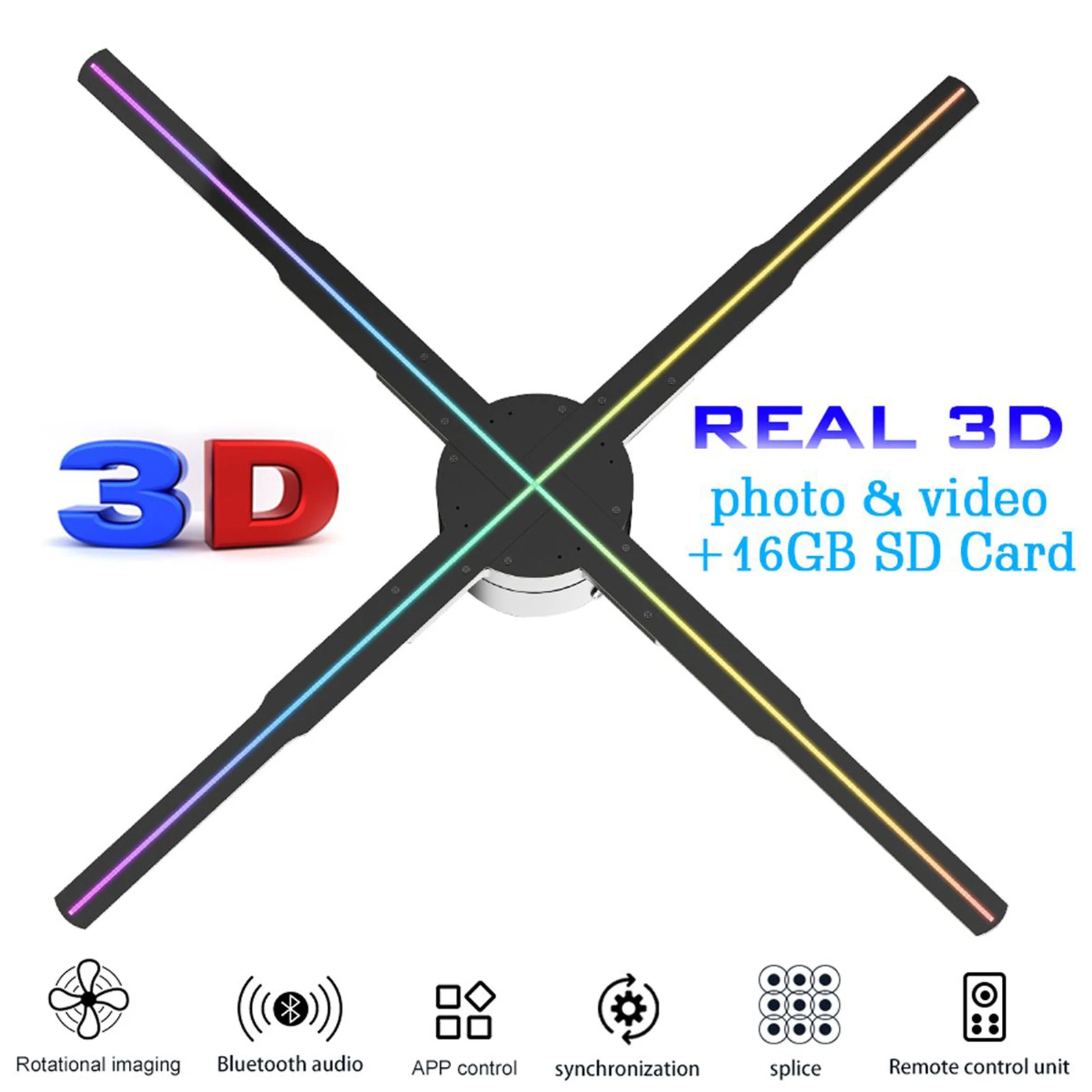 P56-Naked-Eye-3D-HD-Fan-Holographic-Projector-3D-Holographic-Projector ...