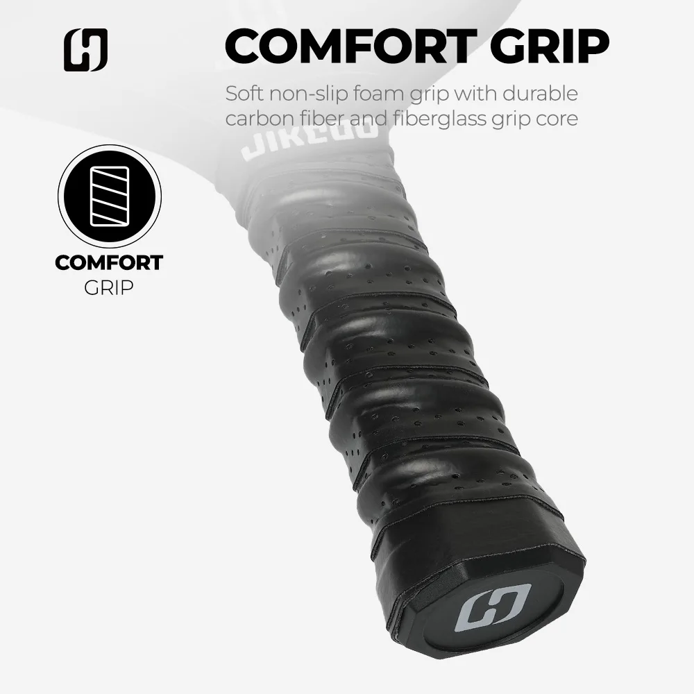 Pickleball Paddle Thermoformed T700 Raw Carbon Fiber 16mm Grip 4.9 inch Sets Men Women Cover