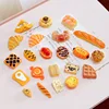 Cute Miniature Dollhouse Supermarket Food Snacks Mini Cake Wine Drink for Doll Kitchen Accessories 3